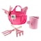 Toy Time Kid's Garden Tool Set with Child Safe Shovel, Rake, Fork, Gloves, Watering Can for Boys and Girls 751275SPO - alternate 1